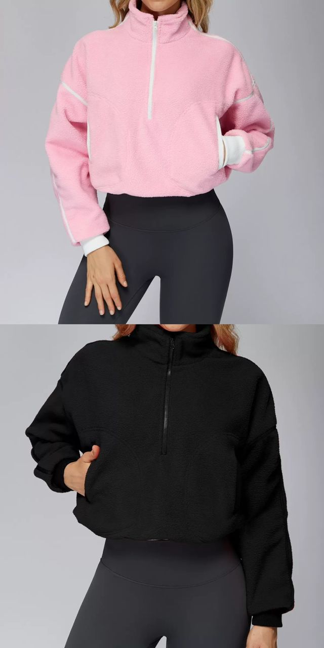 Sweatshirt with Zipper