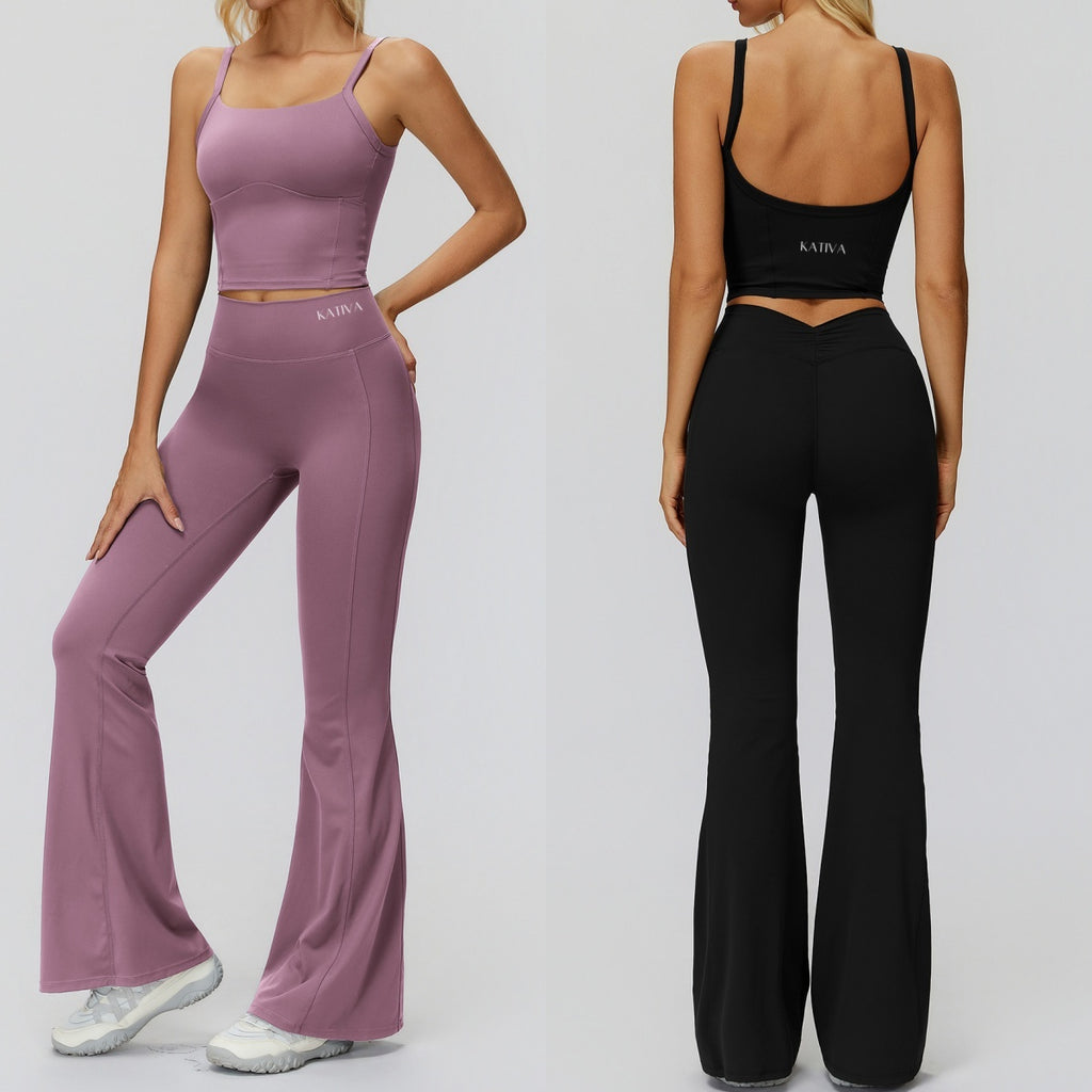Set Top & Pants with Lifting Effect